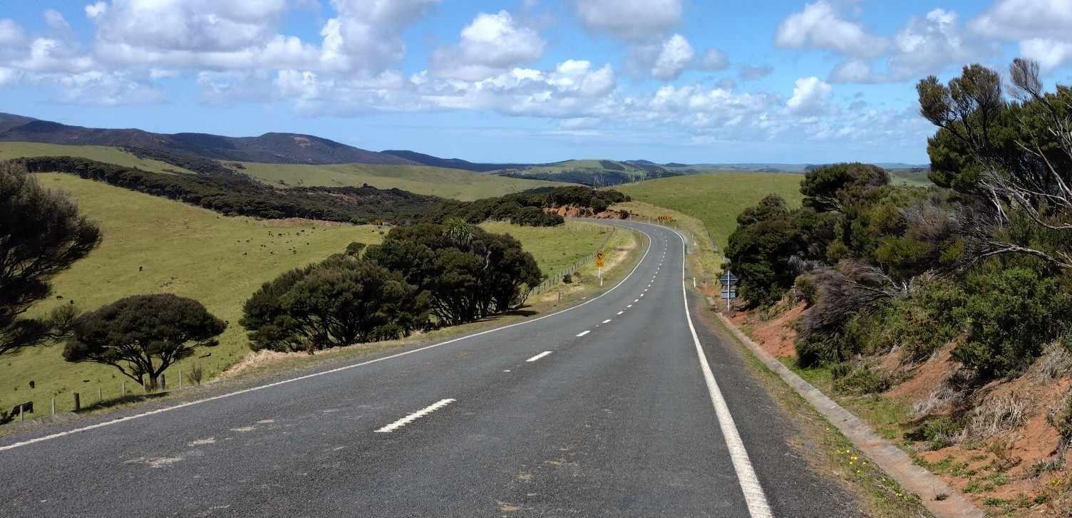 Une route en Nouvelle Zélande - Alexis B