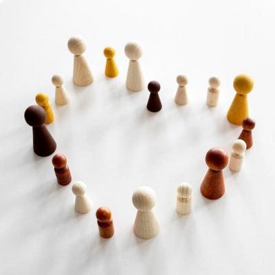 Pieces bois en coeur